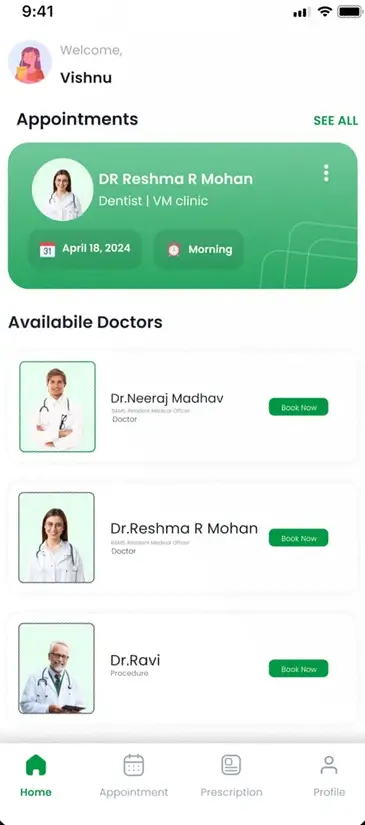 Marma Chikilsalayam doctor booking and clinic appointments